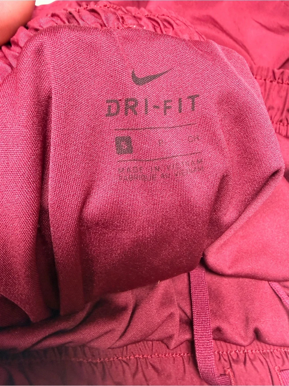 Set of Nike running shorts